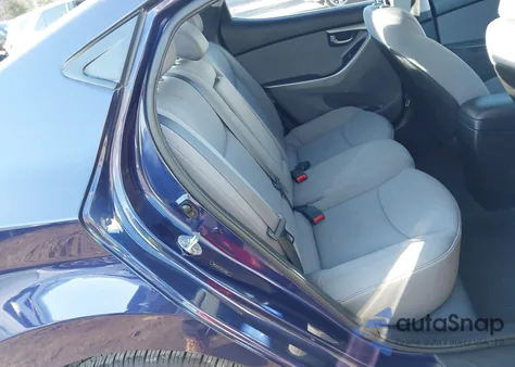 2012 Hyundai Elantra Gls from USA, damaged, VIN 5NPDH4AE0CH138897